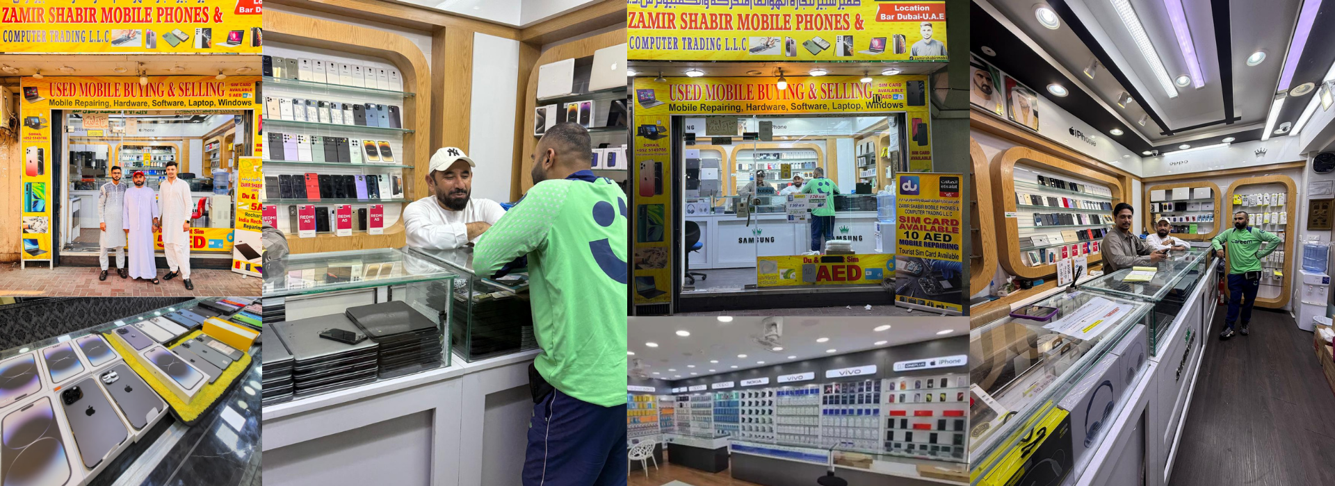 Zamir Shabir Mobile Phone and Computer Trading promotional banner